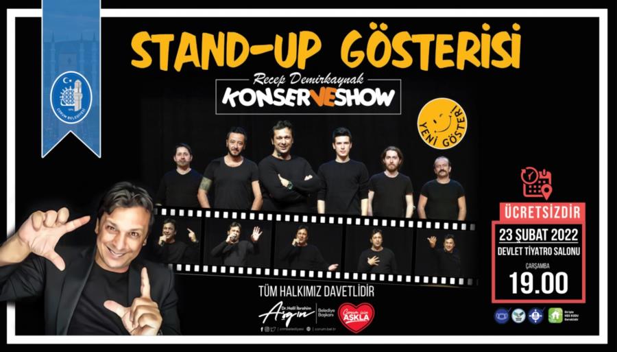 Recep Demirkaynak Konserve Show Standup